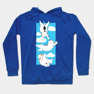 falling cat 3 Hoodie